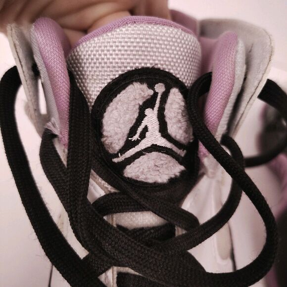 Jumpman Two Trey Air Jordan’s Size 6 Youth Purple White Black - Picture 8 of 11